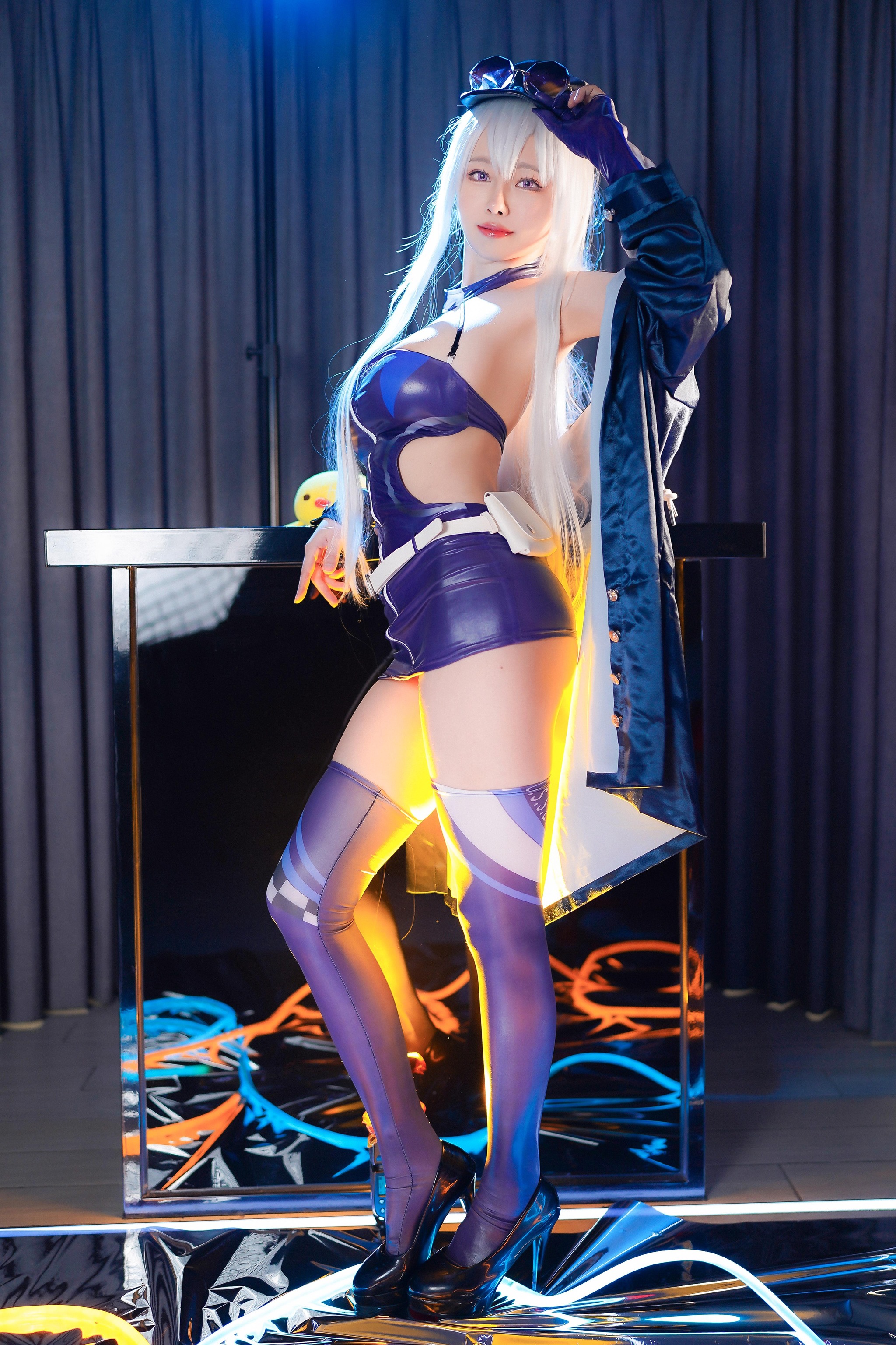 图片[1]-Arty亚缇 – NO.096 Enterprise Race Queen (Azur Lane)[35P]-XikXak